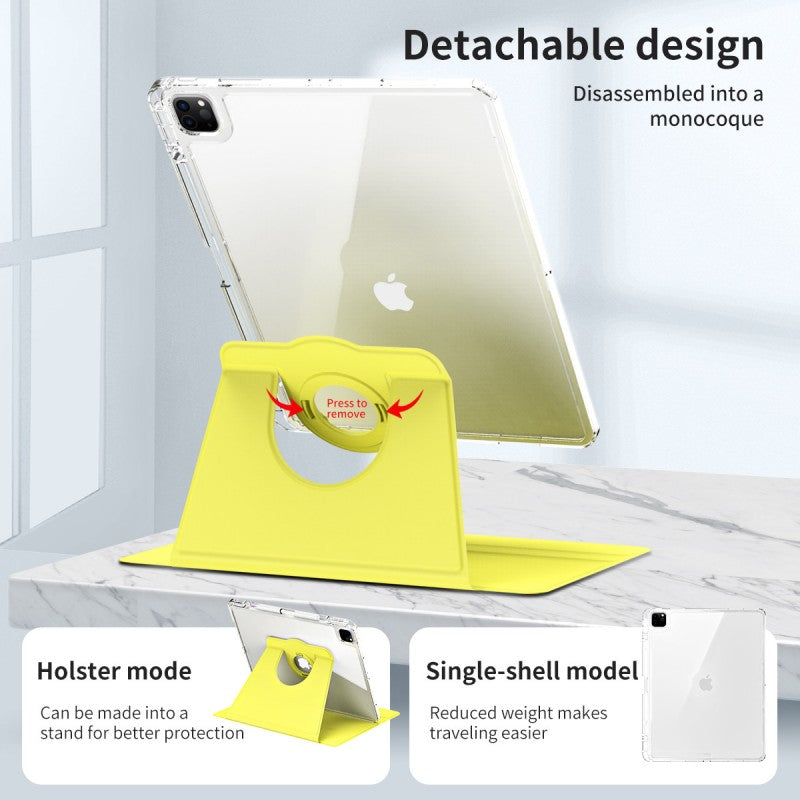 Pbuddy IPad Slim Detachable Smart Cover, Foldable Stand, 360° Rotation Ipad 12.9 3/4/5/6 Pbuddy IPad Slim Detachable Smart Cover, Foldable Stand, 360° Rotation Ipad 12.9 3/4/5/6